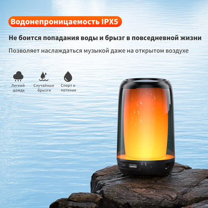 NEW Bluetooth Speaker with Hi-Res 5W Audio Wireless HiFi Portable Speaker IPX5 Waterproof Outdoor Multiple connection modes