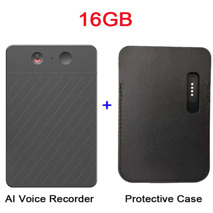 AI Powered ChatGPT-4 App Phone Call Digital Voice Recorder 8GB-256GB Transcribe Summarize Language Sound Device Audio Dictaphone