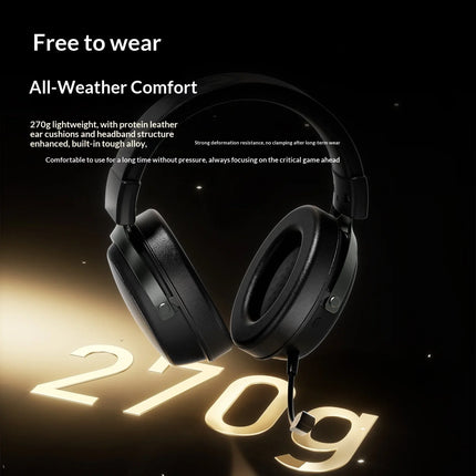 ATK Neptune N9 Pro/N9 Ultra Headphone 4 Mode Wireless Headset Low Delay ENC 1500mAh 53mm Dynamic Driver Earphone PC Accessories