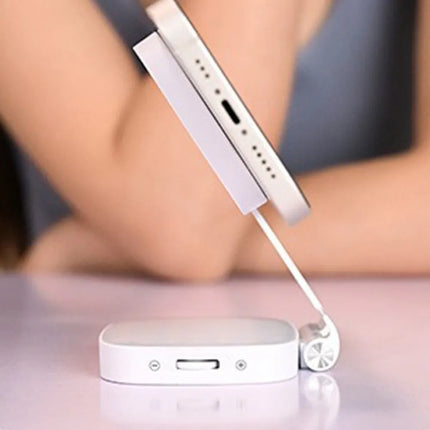 360° Rotation Magnetic Phone Selfie Light 3 Color with Makeup Mirror Mobile Phone Fill Light Dimmable Portable