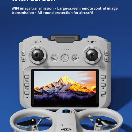 GT3 MAX Mini Foldable Drone with 8K HD Dual Camera Brushless Motor GPS Obstacle Avoidance RC Quadcopter for Photography