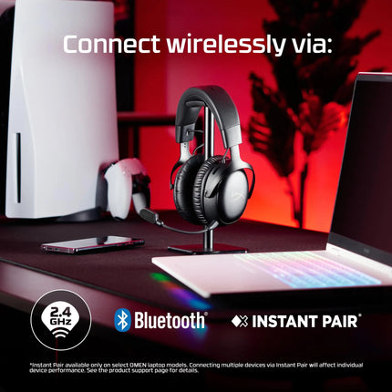 Original HYPERX Cloud Ⅲ Head-mounted Wireless DTS Sound Effect 53mm Driver Unit Gaming Headset for Competitive Gaming