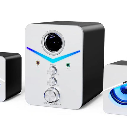 Bluetooth Speaker Home Theater Sound Bass System Mini Speakers Desktop Computer MP3 Player Audio for PC Phone Subwoofer Soundbar